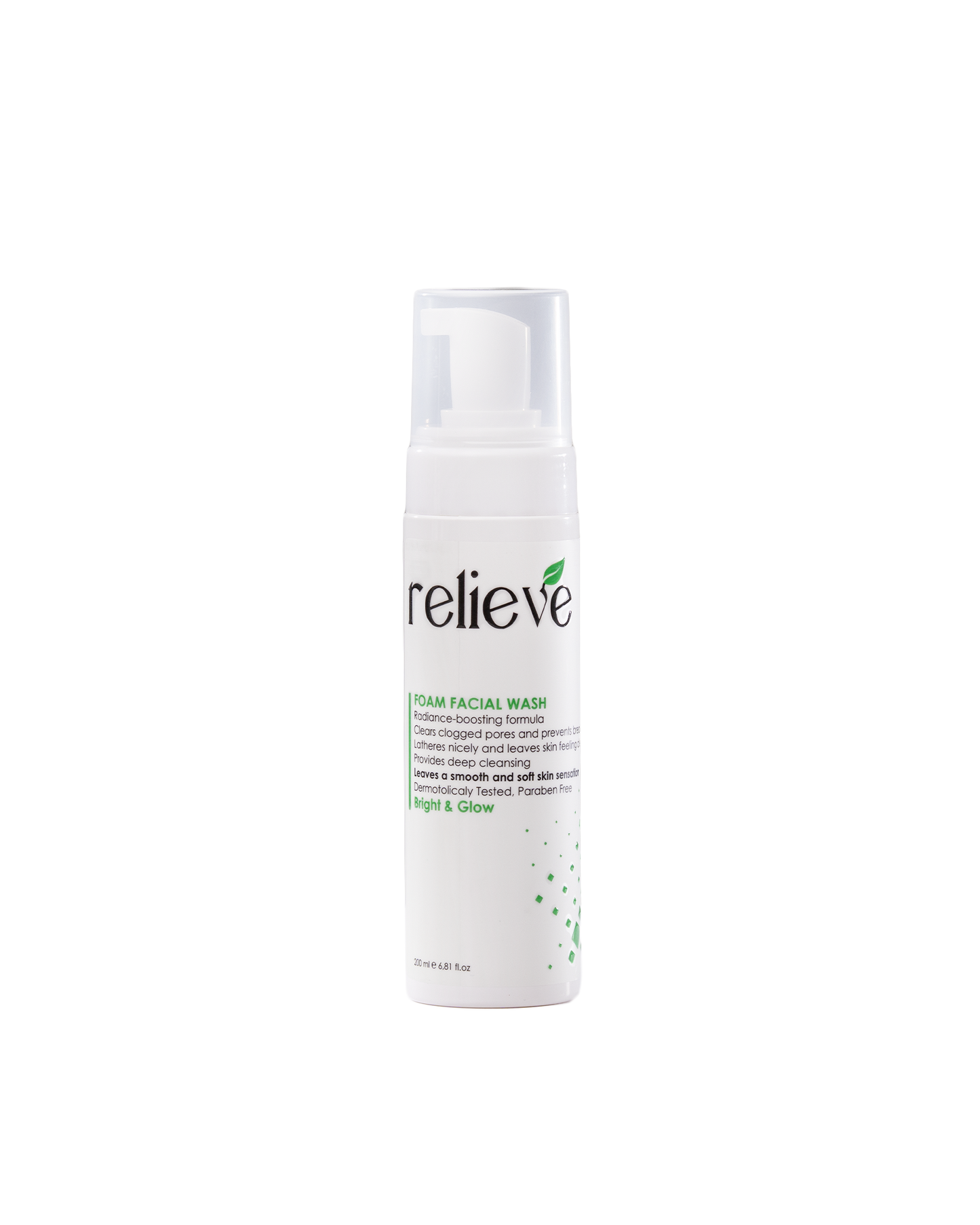Relieve Foam Facial Wash – 200ml