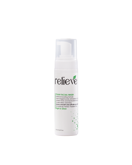 Relieve Foam Facial Wash – 200ml